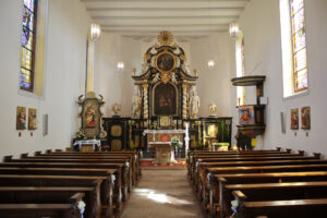 Kirche in Bosseborn Innenansicht